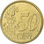VATICAN CITY, Benedict XVI, 50 Euro Cent, 2006, Rome, Brass, MS(60-62), KM:380