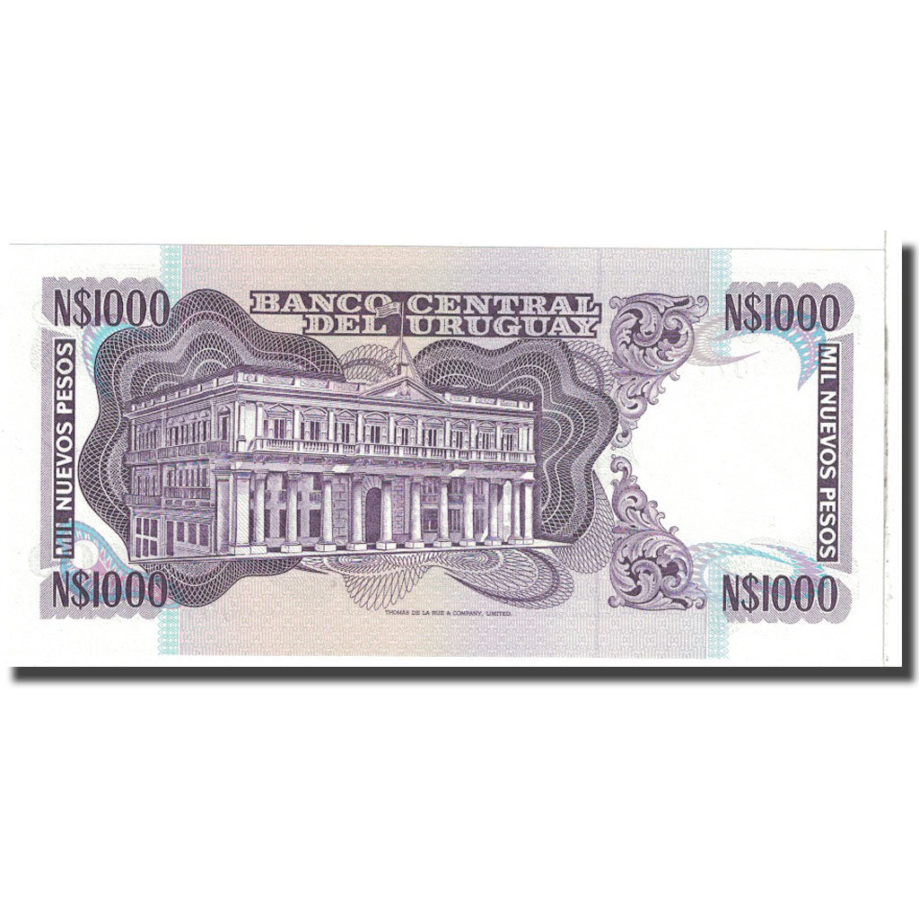 Banconote, Uruguay, 1000 Nuevos Pesos, KM:64Ab, FDS