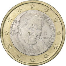 VATICAN CITY, Benedict XVI, Euro, 2006, Rome, Bi-Metallic, AU(55-58), KM:388