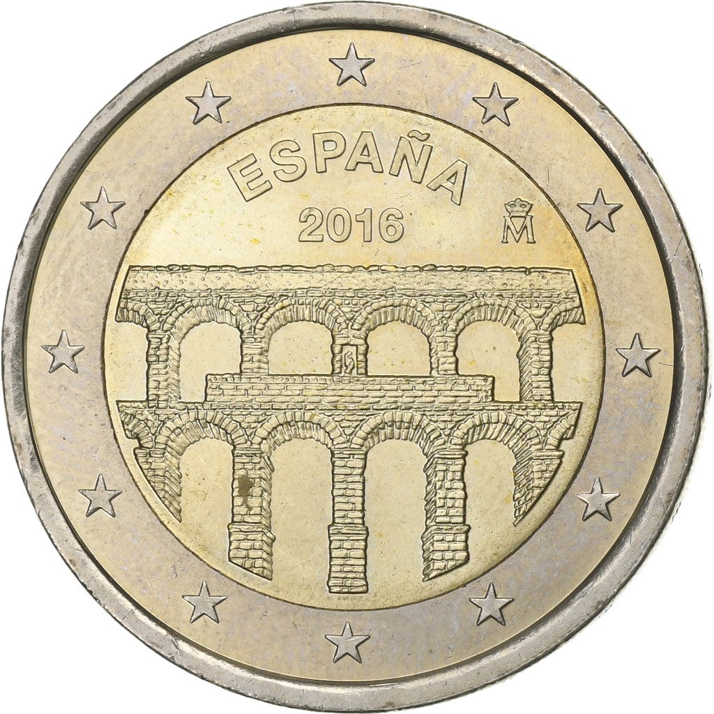 España, 2 Euro, 2016, Bimetálico, SC, KM:New