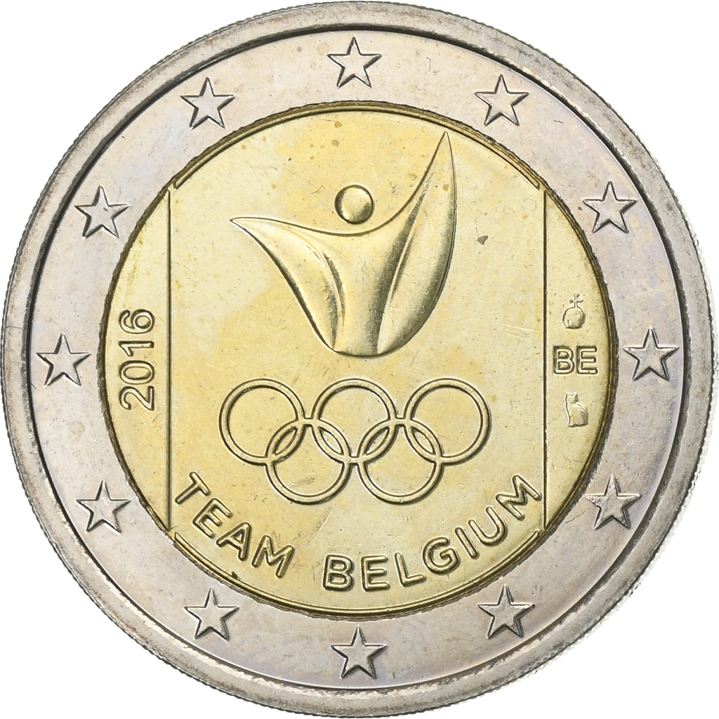 Belgique, 2 Euro, 2016, Bimétallique, SUP, KM:New