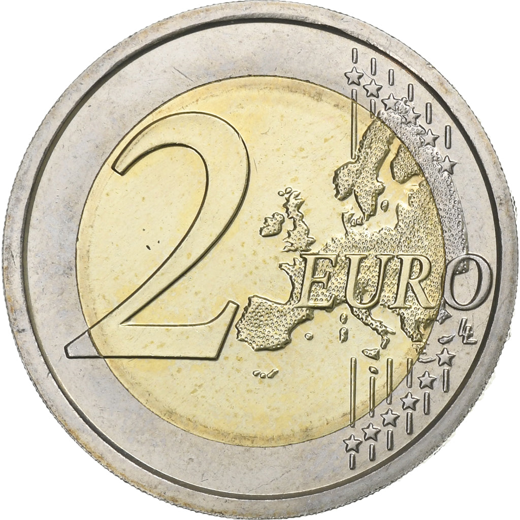 San Marino, 2 Euro, Donatello., 2016, Bi-Metallic, MS(63)