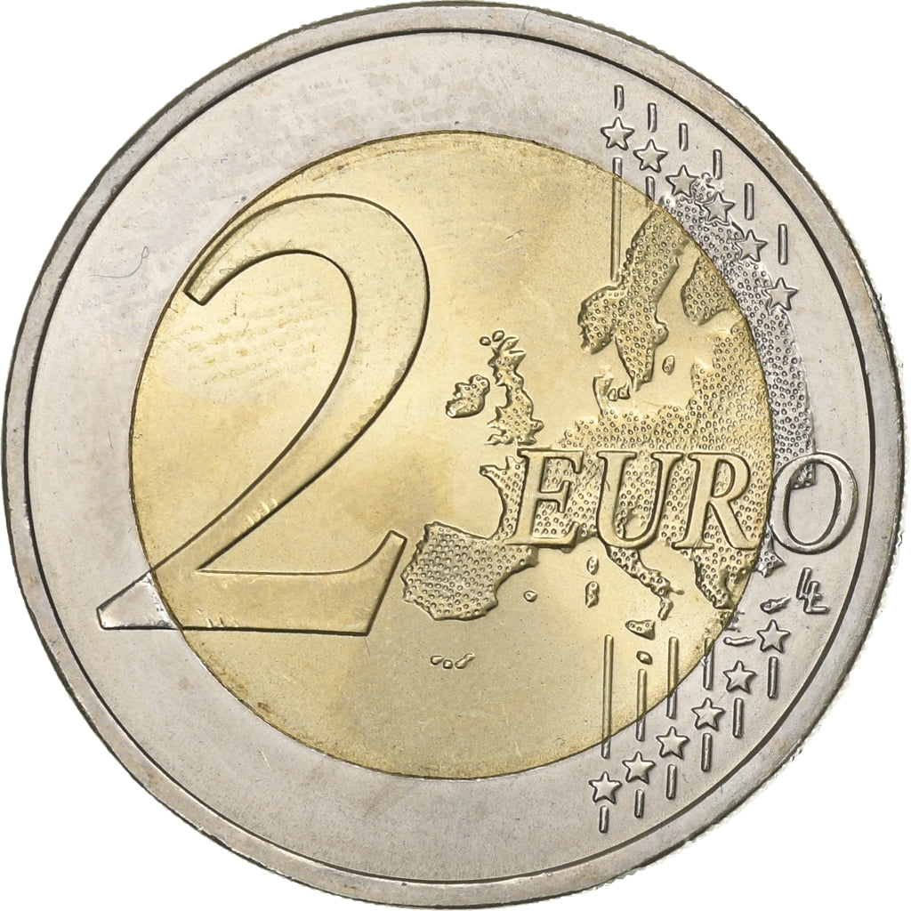 Portugal, 2 Euro, Equipa olimpica, 2016, SPL, Bi-Metallic, KM:New