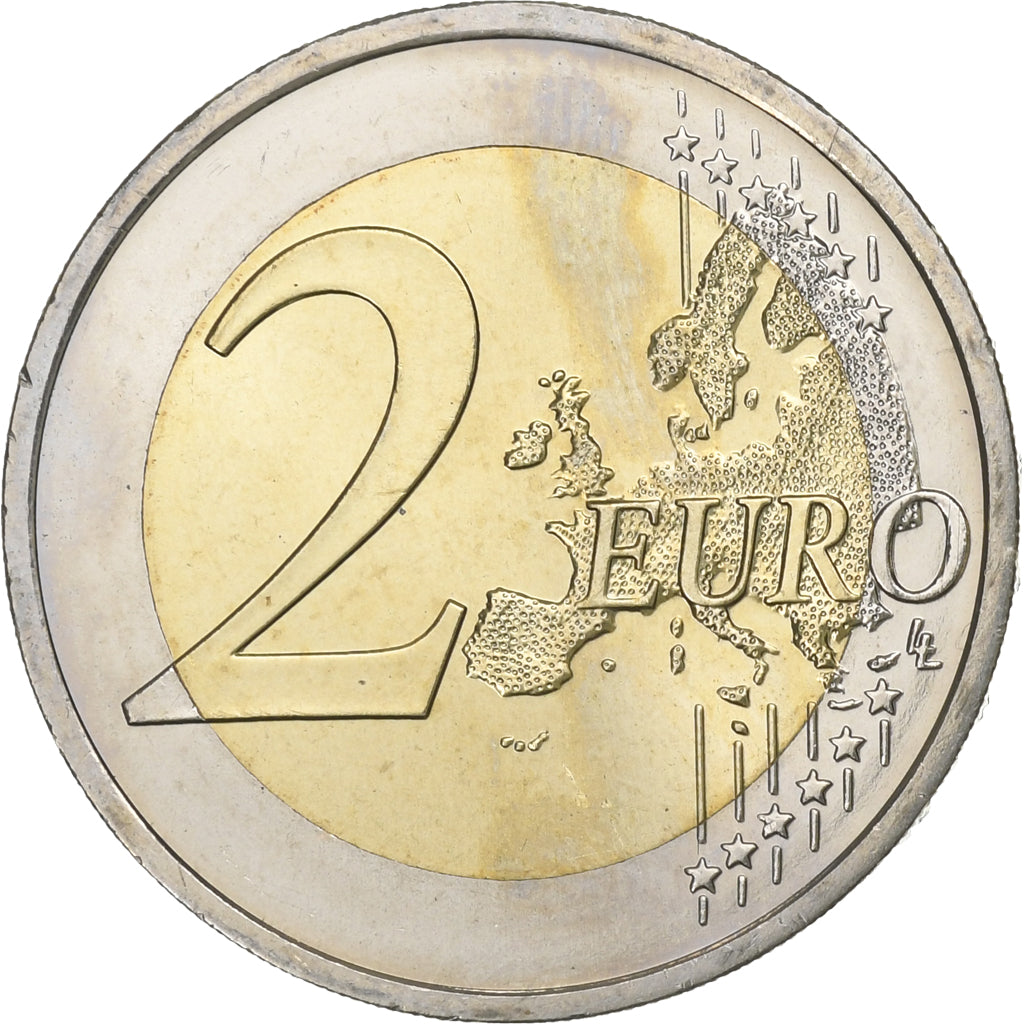 Slowakije, 2 Euro, 2015, UNC-, Bi-Metallic, KM:New