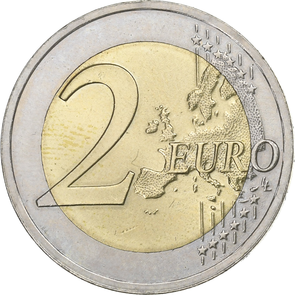Latvia, 2 Euro, Cigogne, 2015, MS(63), Bi-Metallic