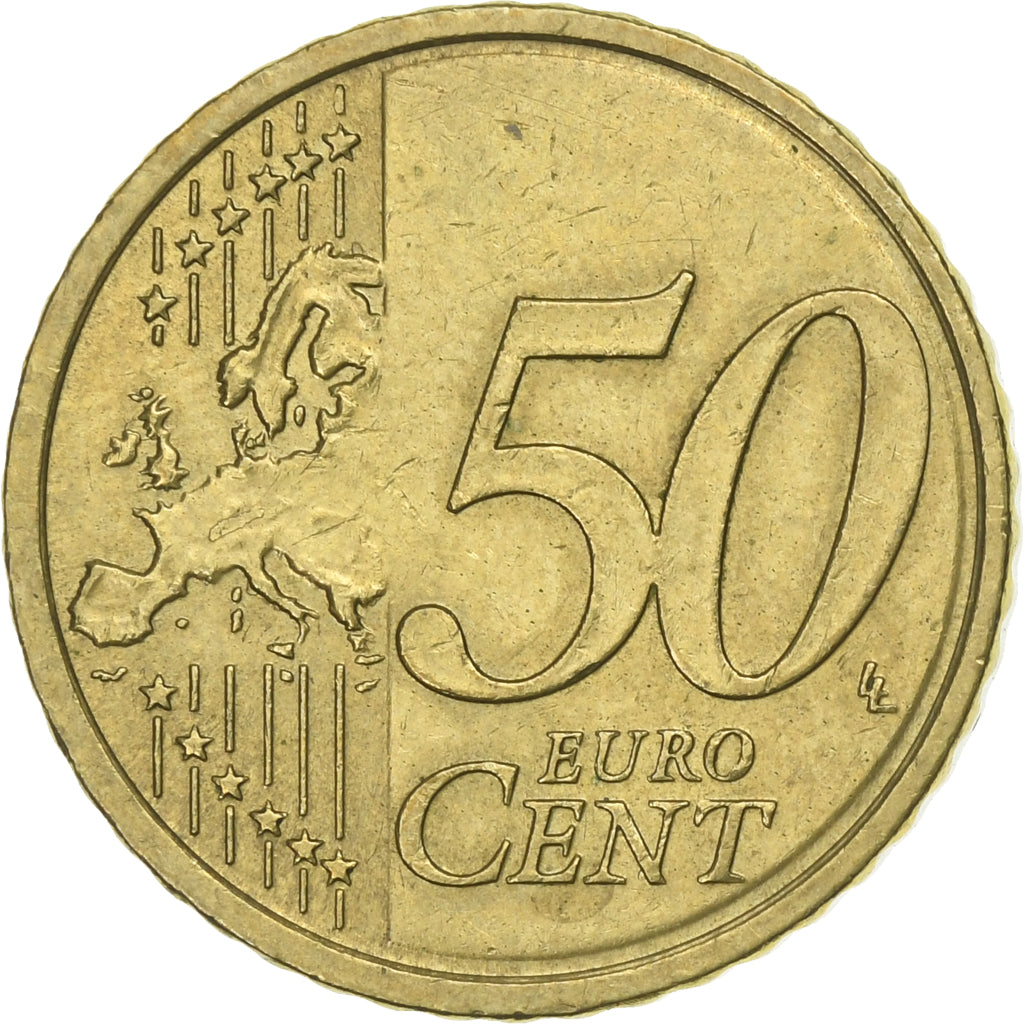 Slowakije, 50 Euro Cent, 2009, ZF, Tin, KM:100