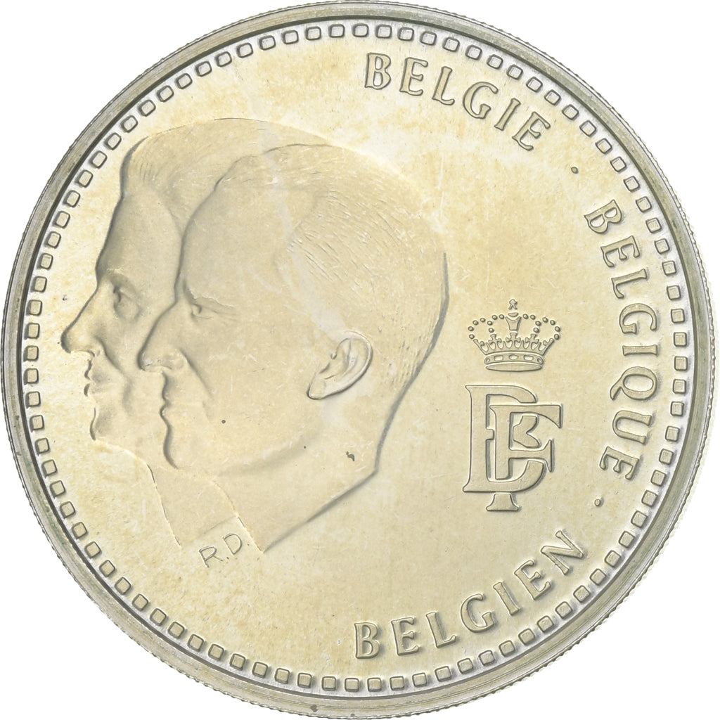 Coin, Belgium, 250 Francs, 250 Frank, 1996, MS(63), Silver, KM:202