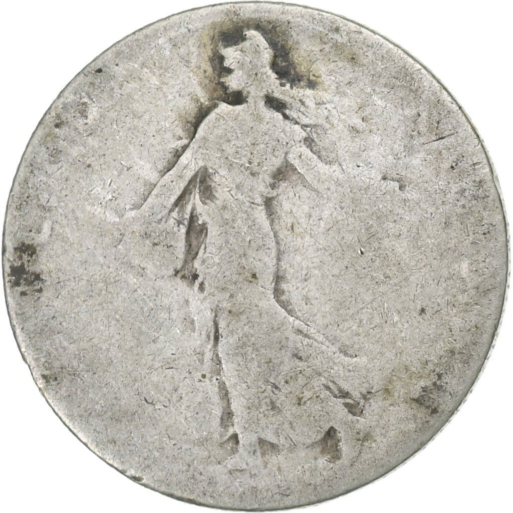 Frankreich, 50 Centimes, Semeuse, 1899, Paris, Silber, SGE+, Gadoury:420, KM:854