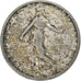 Francia, Franc, Semeuse, 1908, Paris, Plata, BC+, Gadoury:532, KM:844.1