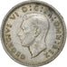 Great Britain, George VI, 3 Pence, 1941, Silver, EF(40-45), KM:848