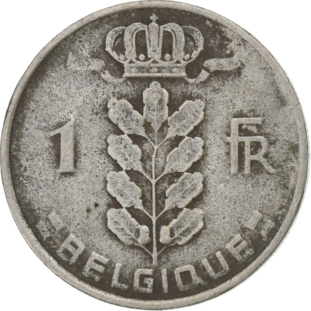 Belgien, Franc, 1952, Kupfer-Nickel, S+, KM:143.1