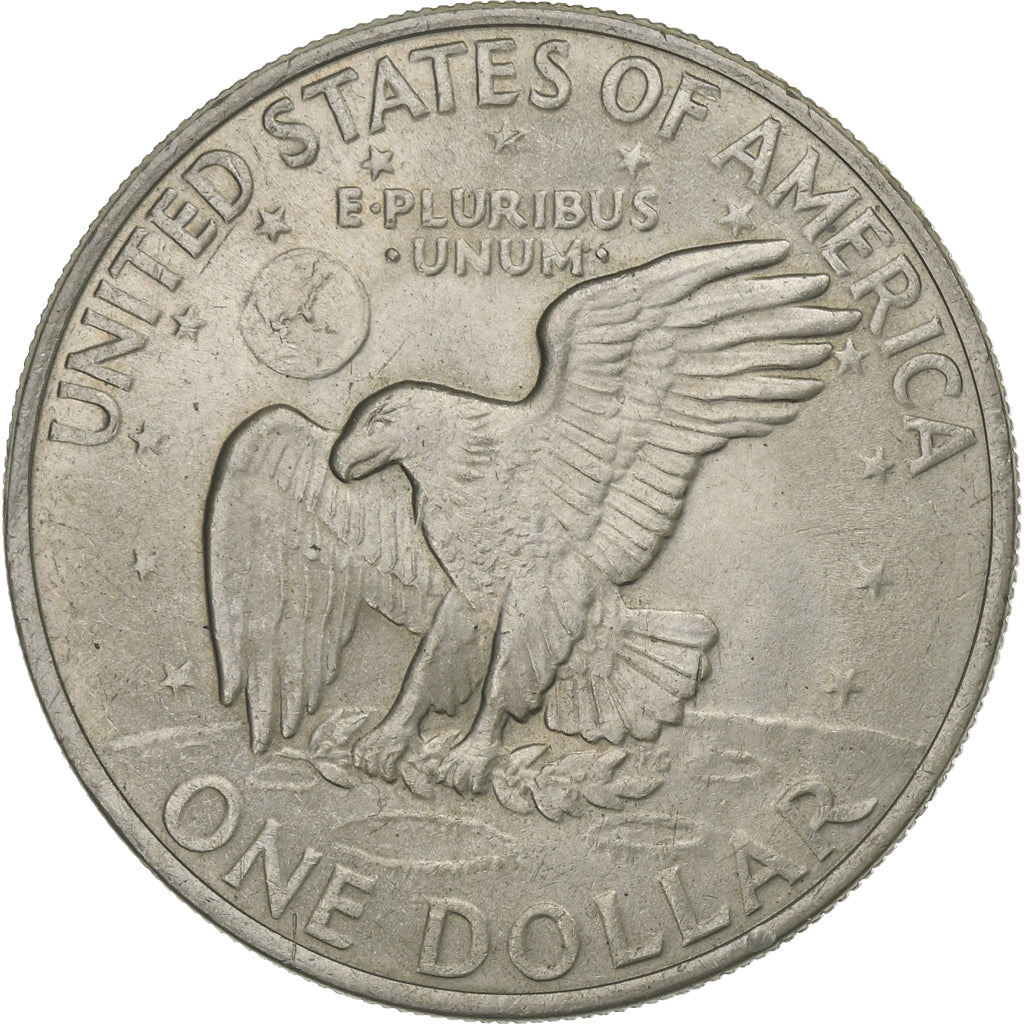 United States, Dollar, Eisenhower Dollar, 1971, U.S. Mint, Copper-Nickel Clad