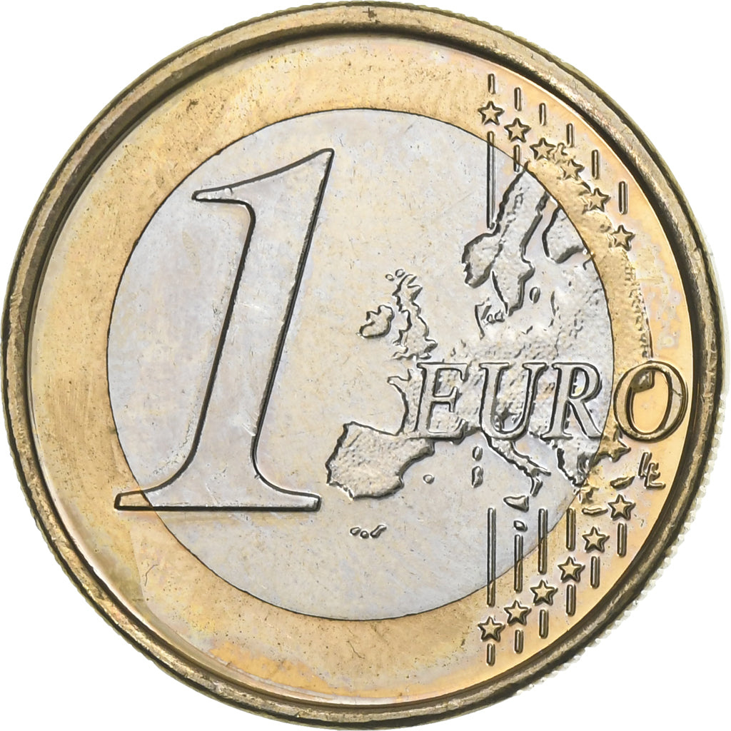 Vatican, Benoît XVI, 1 Euro, Pape Benoit XVI, euro colorisé, 2013