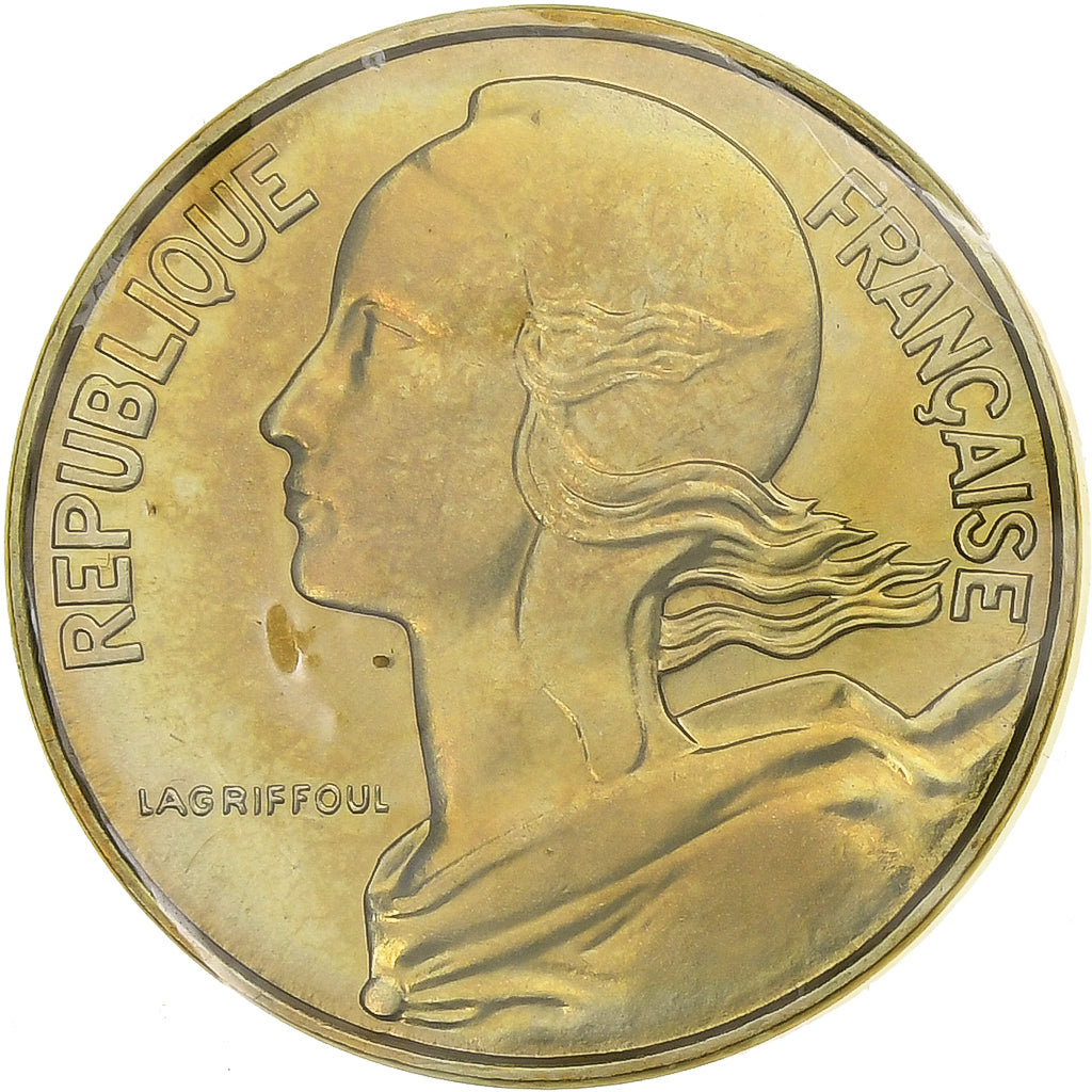 France, Marianne, 10 Centimes, 1974, Paris, série FDC, MS(65-70)