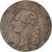Frankrijk, Louis XVI, Sol, 1791, Lyon, Koper, FR, Gadoury:350, KM:602.2