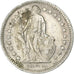 Coin, Switzerland, 1/2 Franc, 1959, Bern, EF(40-45), Silver, KM:23