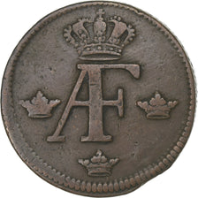 Sweden, Adolf Frederick, Ore, S.M., 1760, Copper, VF(30-35), KM:460