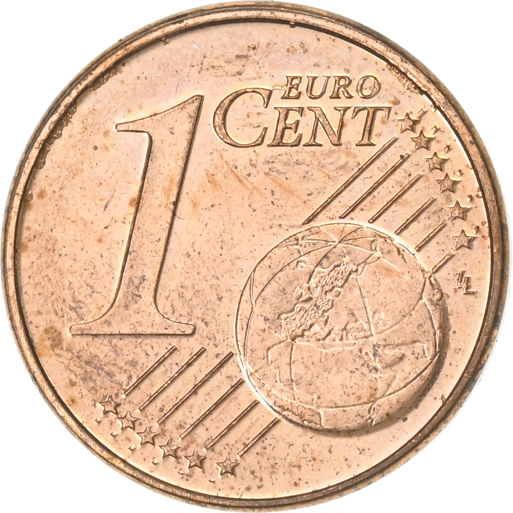 Luxemburgo, Henri, Euro Cent, 2007, Utrecht, Aço Cromado a Cobre, AU(55-58)