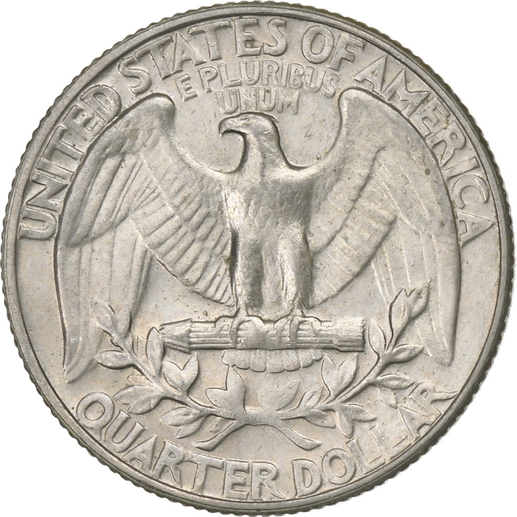 United States, Quarter, Washington Quarter, 1969, U.S. Mint, Silver, AU(50-53)