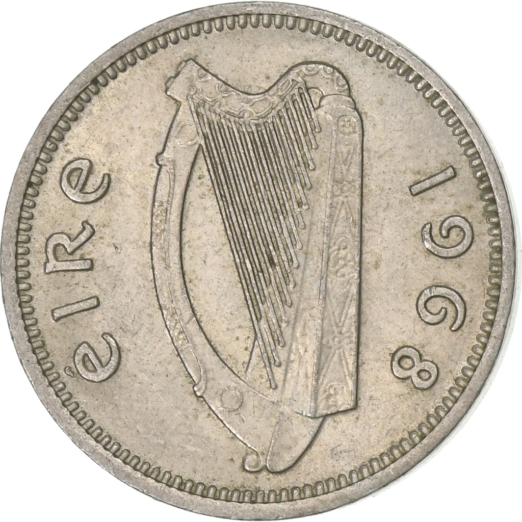 Monnaie, IRELAND REPUBLIC, 3 Pence, 1968, TTB+, Copper-nickel, KM:12a