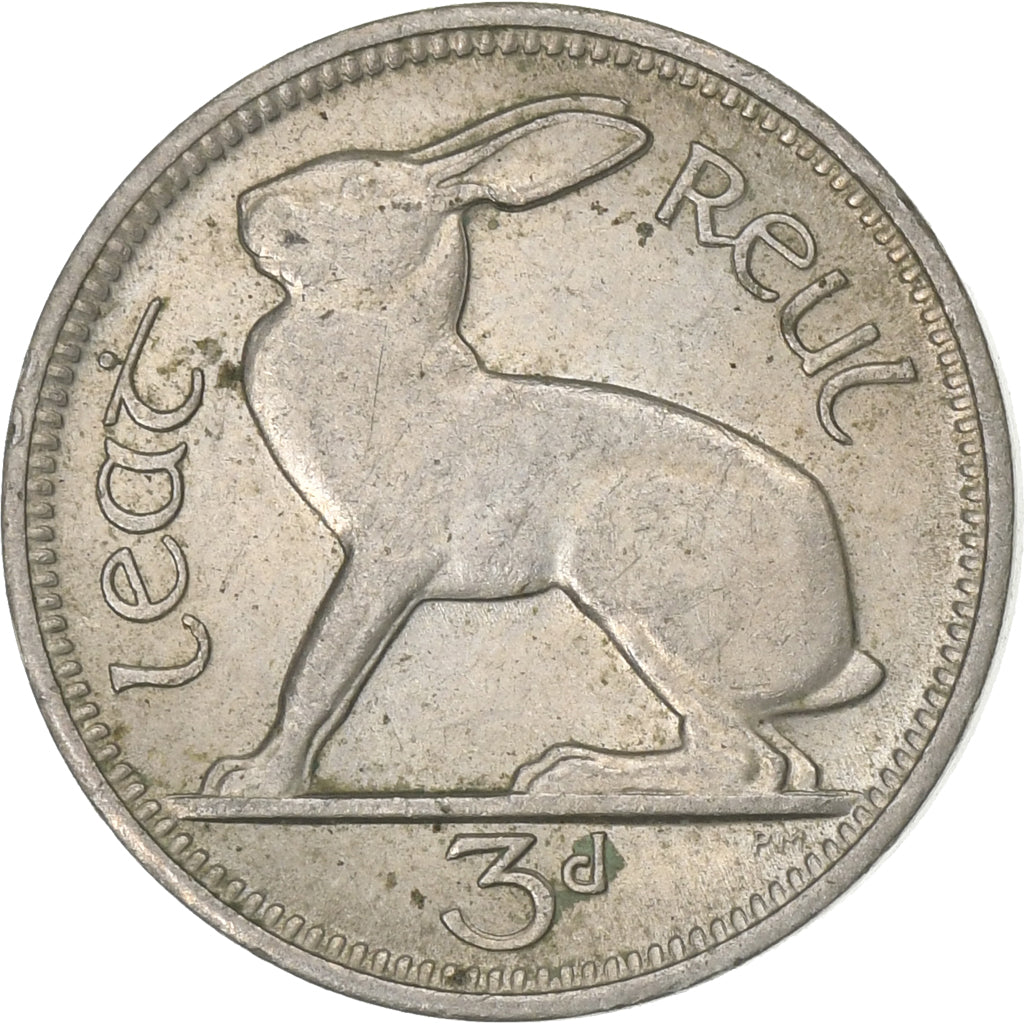 Monnaie, IRELAND REPUBLIC, 3 Pence, 1968, TTB+, Copper-nickel, KM:12a