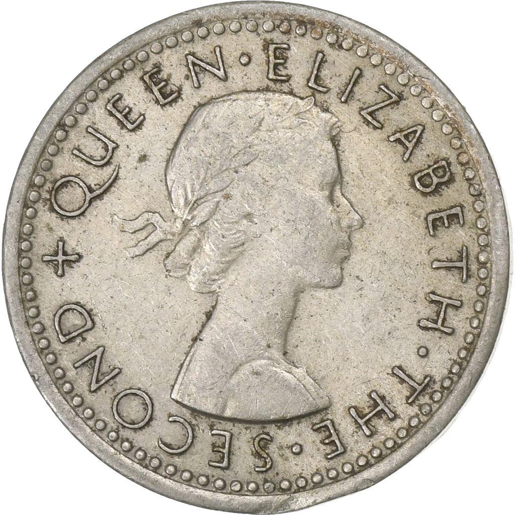 Federacja Rodezji i Niasy, Elizabeth II, 3 Pence, 1964, British Royal Mint