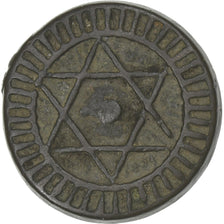 Morocco, Sidi Mohammed IV, 4 Falus, AH 1288/1871, Fes, Cast Bronze, EF(40-45)
