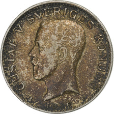 Sweden, Gustaf V, Krona, 1940, Silver, F(12-15), KM:786.2