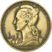 Somalia francesa, 20 Francs, 1952, Paris, Aluminio - bronce, MBC+, KM:7
