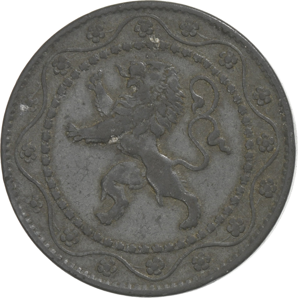 België, 25 Centimes, 1915, Zinc, FR, KM:82