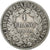 França, Franc, Cérès, 1888, Paris, Prata, VF(30-35), Gadoury:465a, KM:822.1
