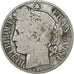 France, Franc, Cérès, 1872, Bordeaux, Silver, VF(30-35), Gadoury:465a