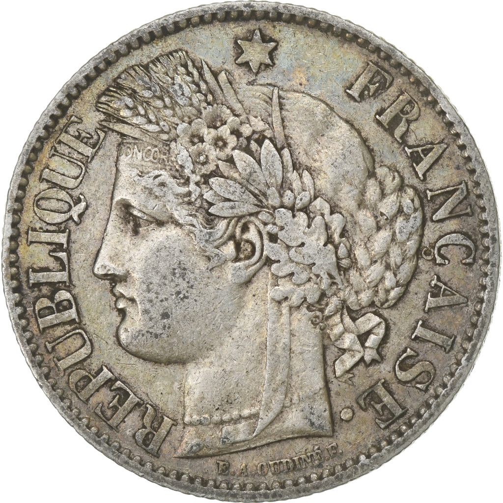 Francia, 2 Francs, Cérès, 1894, Paris, Plata, MBC, Le Franc:F.265, KM:817.1