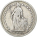 Svizzera, Franc, 1914, Bern, Argento, BB, KM:24