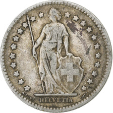 Suisse, Franc, 1907, Bern, Argent, TTB, KM:24