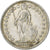 Suiza, Franc, 1907, Bern, Plata, MBC, KM:24