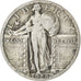 États-Unis, Quarter, Standing Liberty Quarter, 1928, Philadelphie, Argent, TB