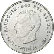 Belgium, 250 Francs, 250 Frank, 1976, Silver, EF(40-45), KM:157.1