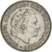 Netherlands, Juliana, Gulden, 1957, Silver, EF(40-45), KM:184