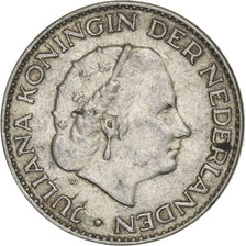 Netherlands, Juliana, Gulden, 1964, Silver, EF(40-45), KM:184