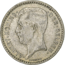 Belgio, 20 Francs, 20 Frank, 1934, Argento, MB, KM:104.1