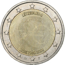 Luxembourg, Henri, 2 Euro, UEM, 2009, Bimétallique, SUP, KM:107