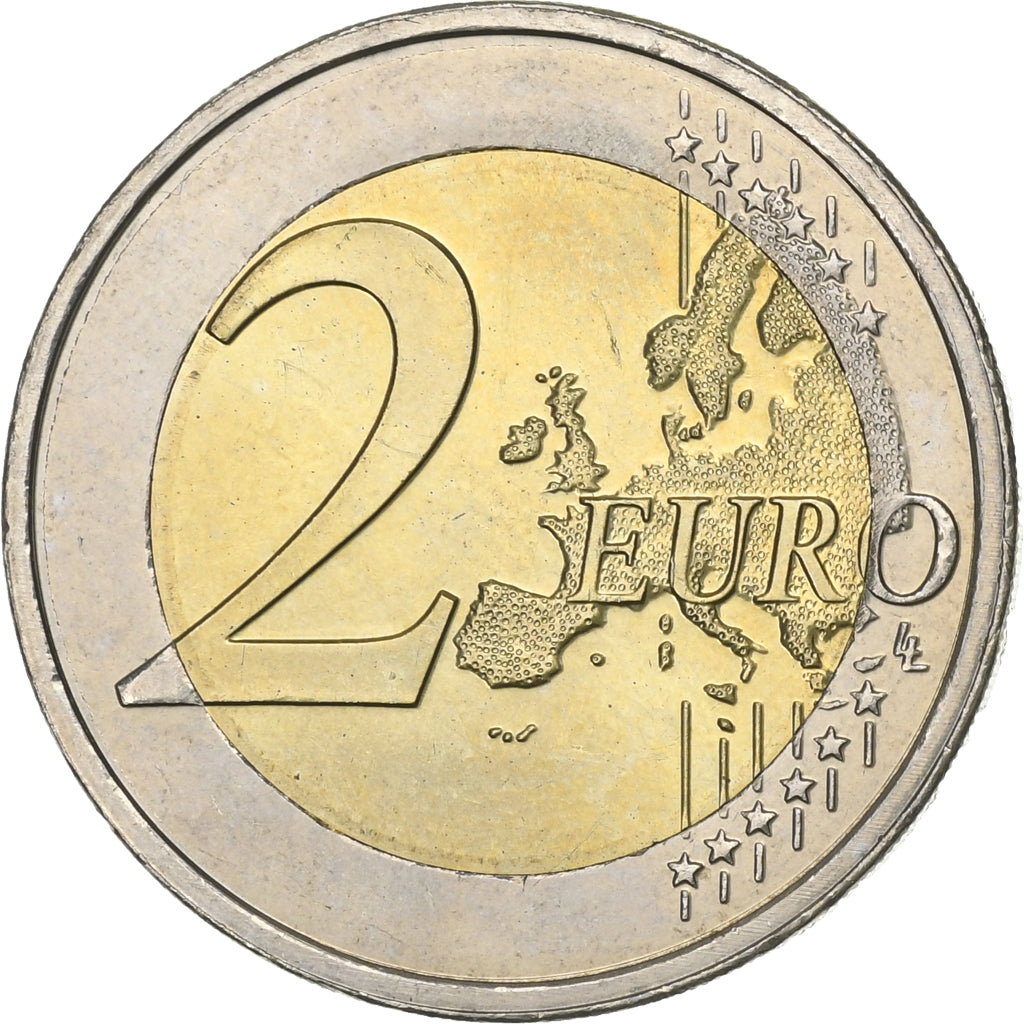 Luxembourg, Henri, 2 Euro, UEM, 2009, Bimétallique, SUP, KM:107