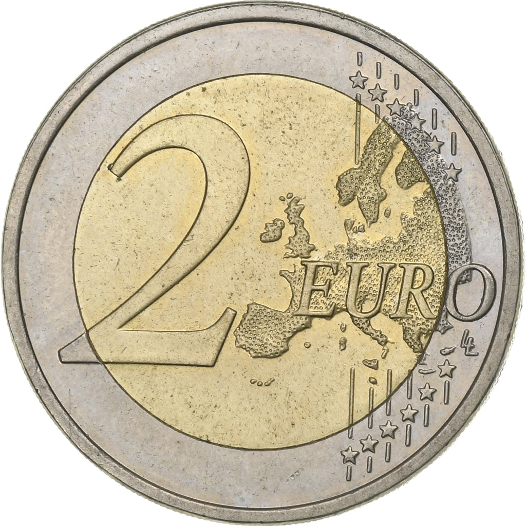 Finland, 2 Euro, Human Rights, 2008, Bi-Metallic, AU(55-58), KM:143