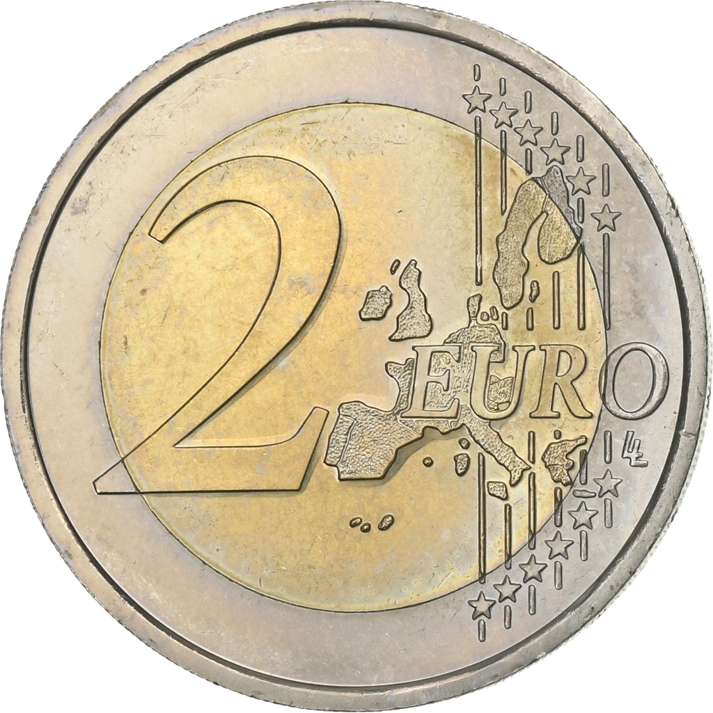 Monaco, Rainier III, 2 Euro, 2002, Paris, Bi-Metallic, MS(64), KM:174