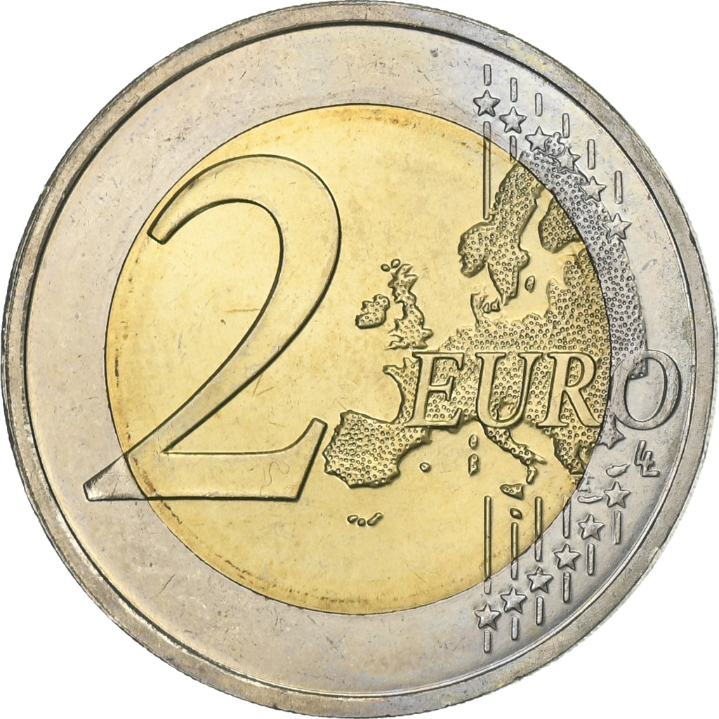 Malta, 2 Euro, 2008, Paris, MS(64), Bi-Metallic, KM:132