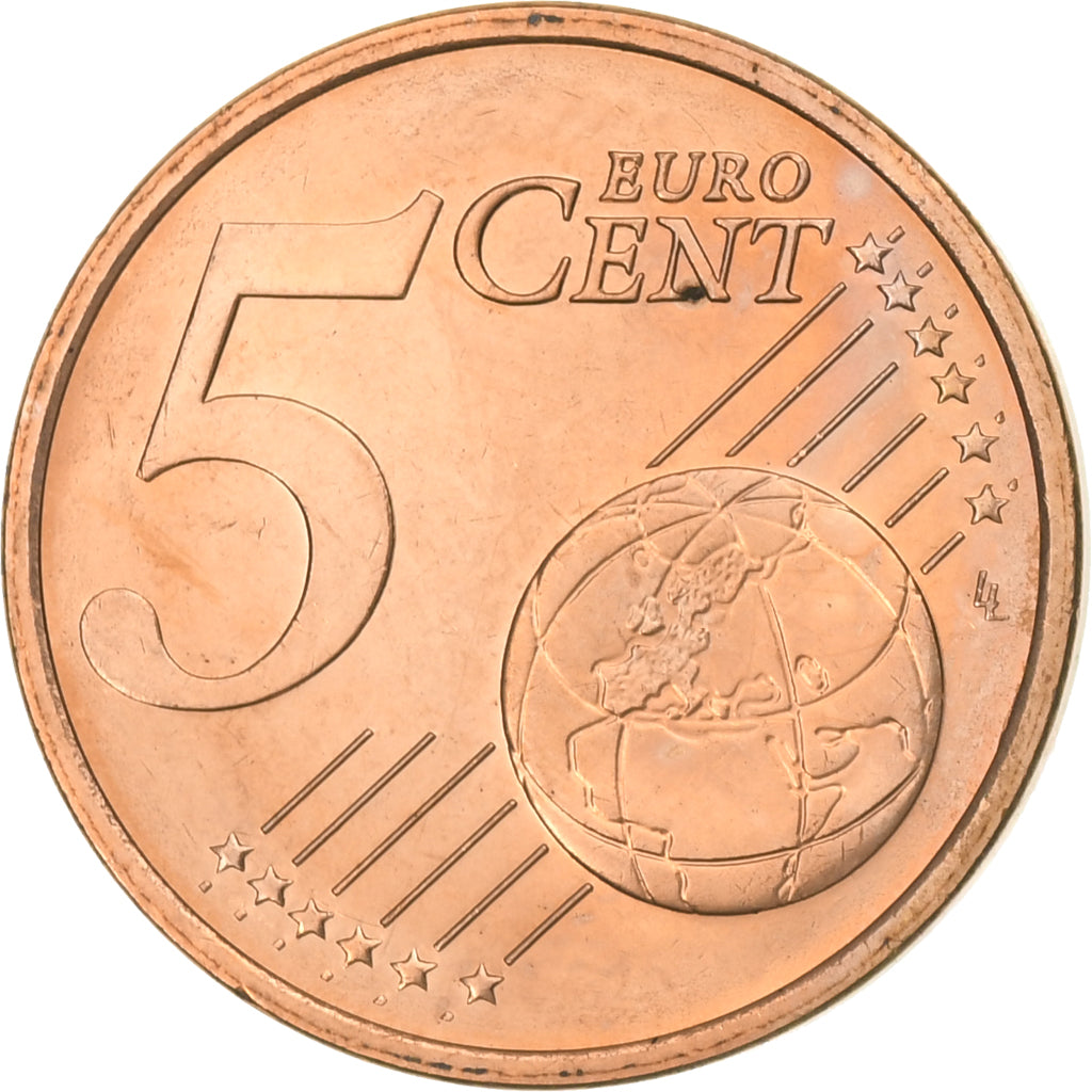 Malta, 5 Euro Cent, 2008, Paris, MS(64), Copper Plated Steel, KM:127