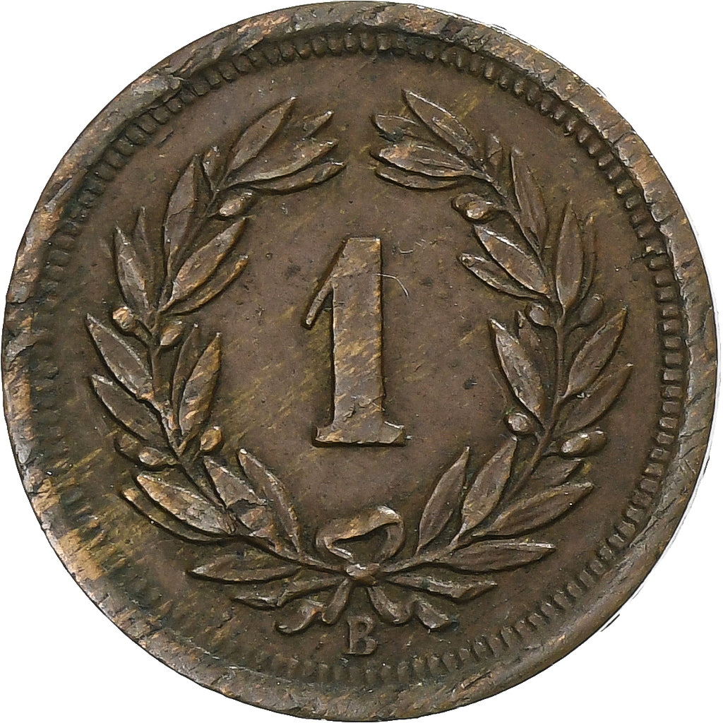 Switzerland, Rappen, 1902, Bern, Bronze, VF(20-25), KM:3.2