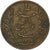 Moneta, Tunisia, Ali Bey, 5 Centimes, 1891, Paris, EF(40-45), Bronze, KM:221
