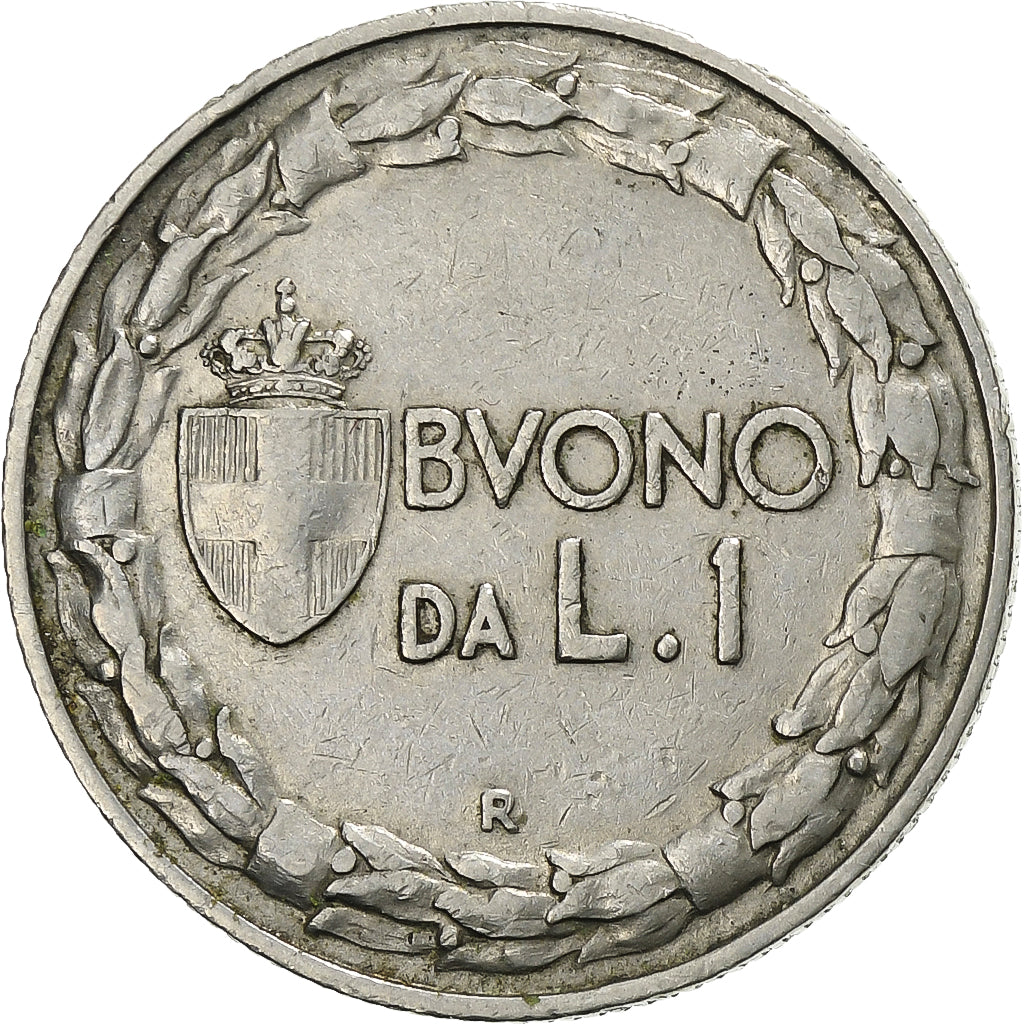 Italien, Vittorio Emanuele III, Lira, 1922, Rome, Nickel, SS, KM:62